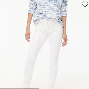 Jcrew Toothpick White Jeans